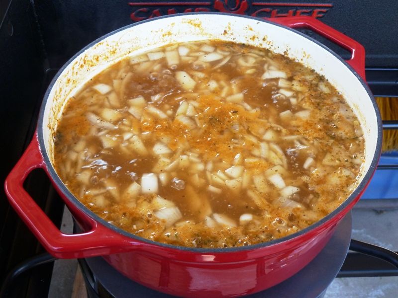 Dutch Oven Pinto Beans Camp Chef Recipe Smokin' Pete's BBQ
